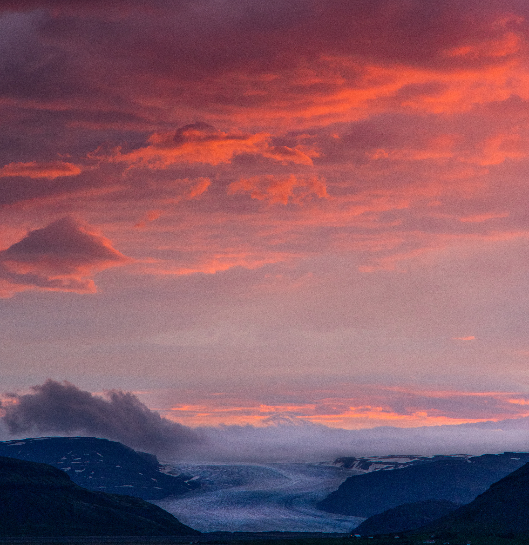 Mountains Under Cloudy Sky