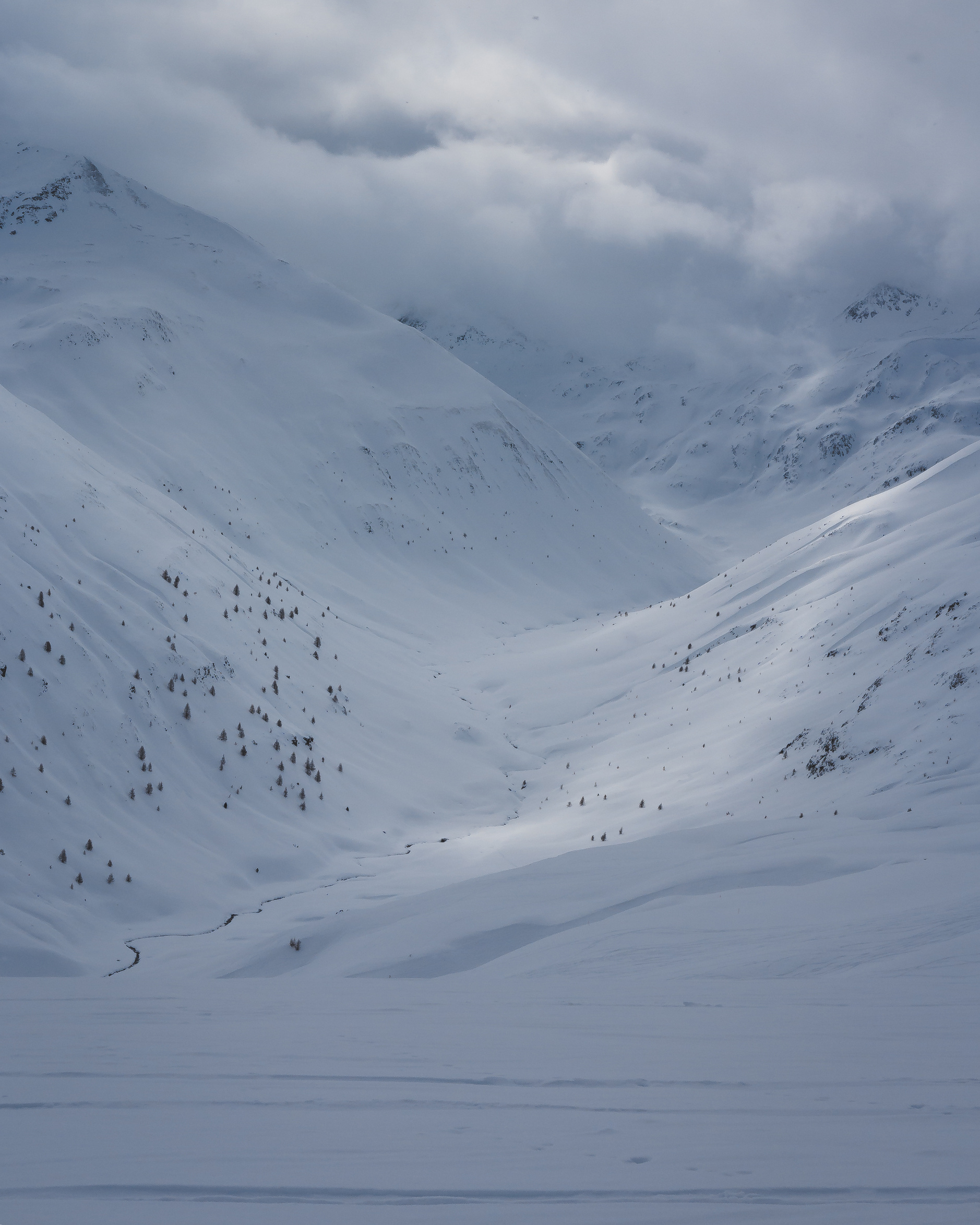 Mountains Covered In Snow
