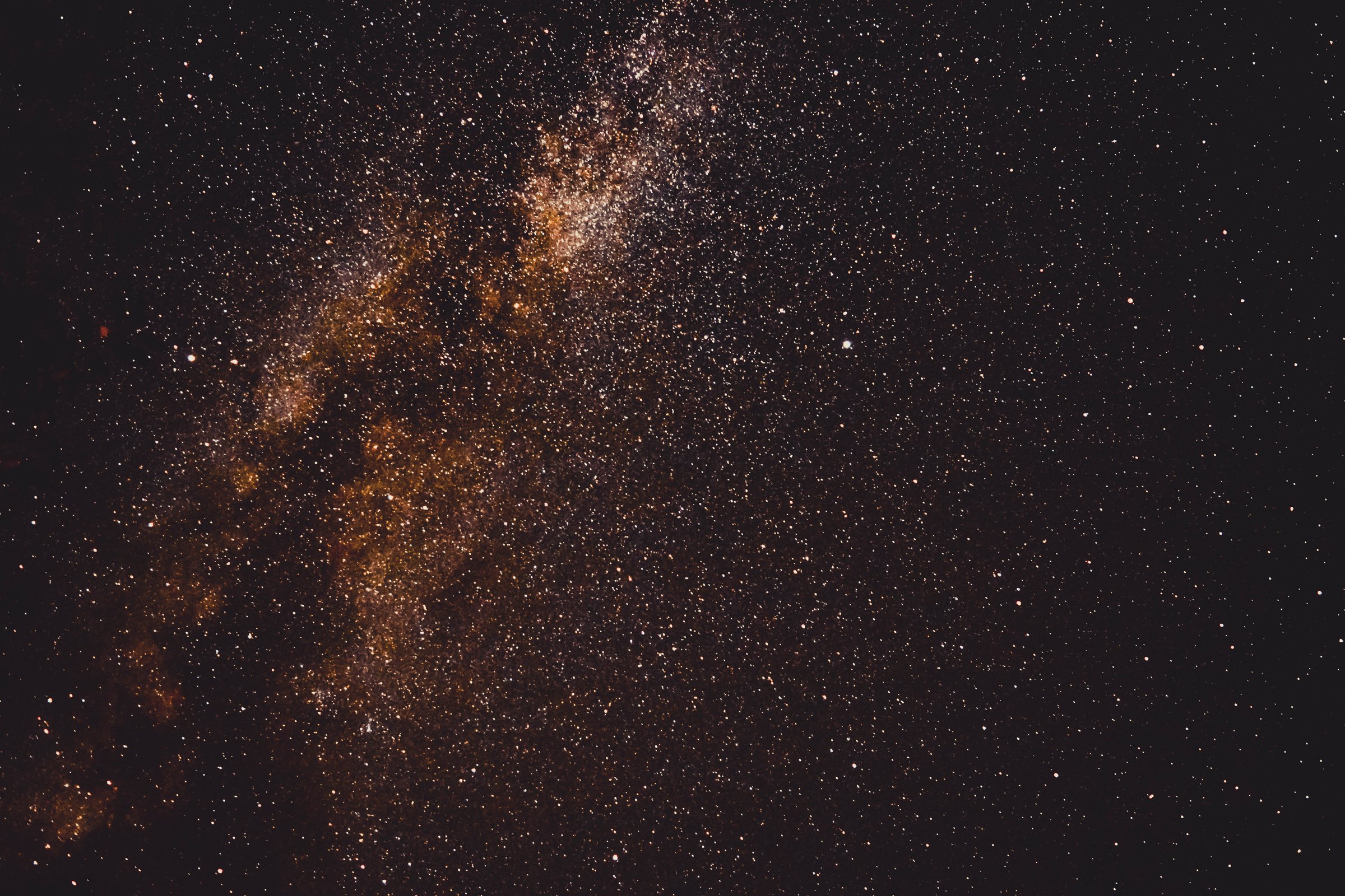 Starry Night Space Background 